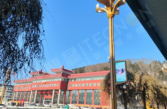 LED燈桿屏來(lái)助力聚焦源頭治理，不斷提升大氣污染防治策略