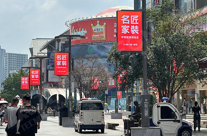 一腦治城，兩端賦能”：智慧燈桿屏點亮城市未來