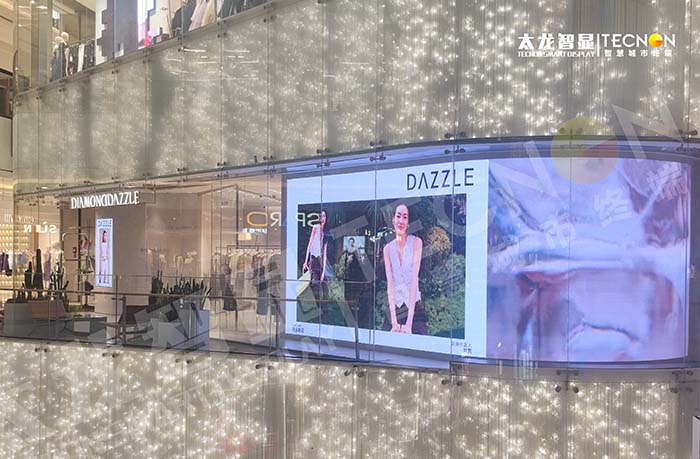深圳萬象城地素店鋪 LED 屏：把時尚秀場搬進商業空間！