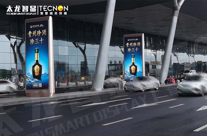 廣州白云機場 LED 廣告機項目：點亮出行視界