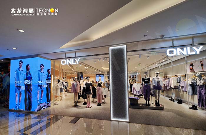 福田區 ONLY 連鎖服裝店 LED 屏：點亮時尚櫥窗新視界